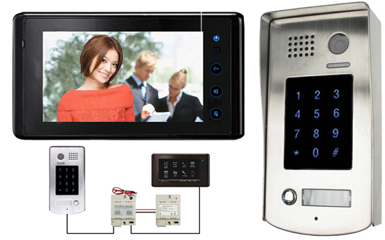 2-EASY KP KIT (7" Touch Screen Entry Phone System With Built-in Keypad)