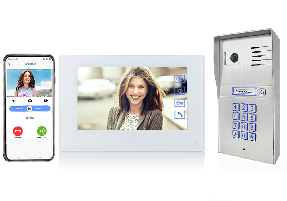 Wi-Fi Video Intercom with Mobile Phone Connection (KSWF05)