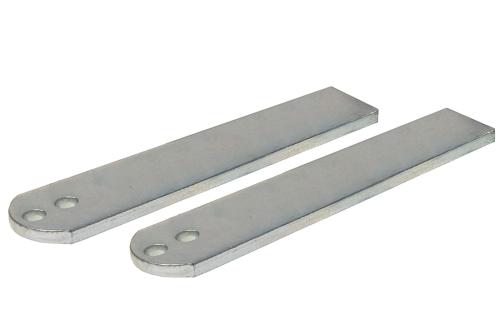 STL - Pier End flat plate bracket 210mm for Jet & Couper Rams