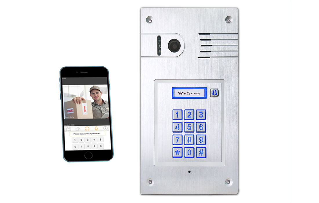 WiFi Intercom With Built-in Keypad (Flush Fit) KSWF03